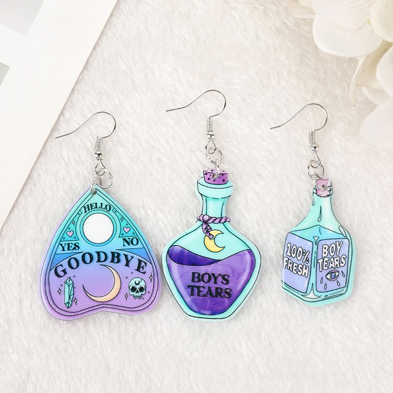 Pastel Goth Earrings
