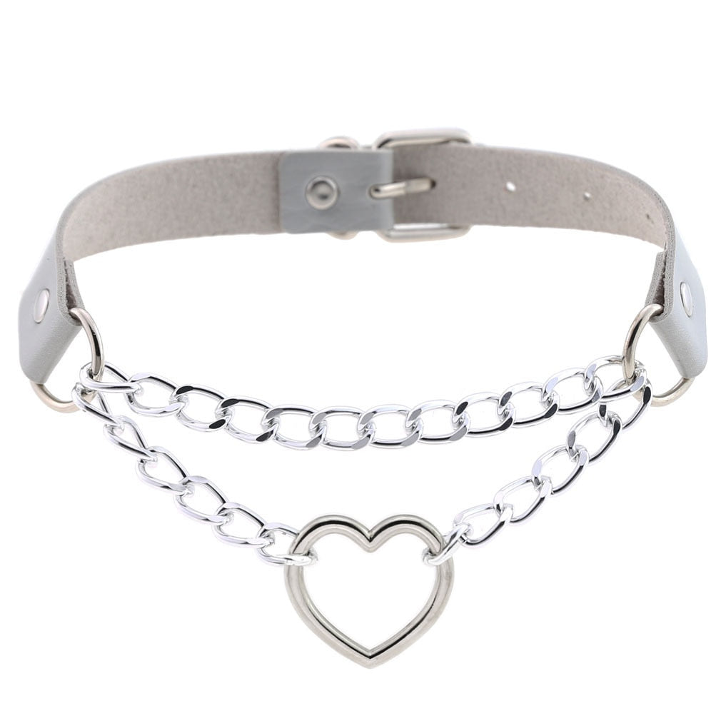 Heart Chain Choker