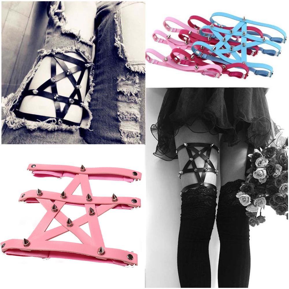 Pentagram Leg Garter
