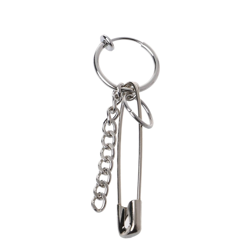Safety Pin Earrings