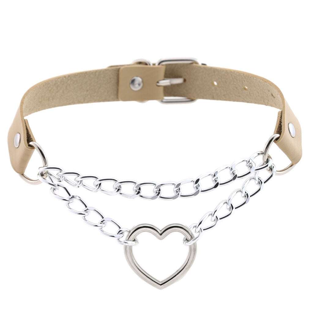 Heart Chain Choker