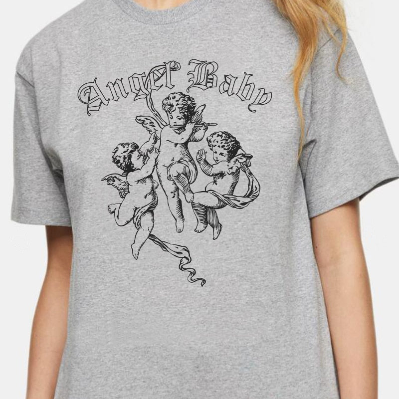 Angel Print T Shirt