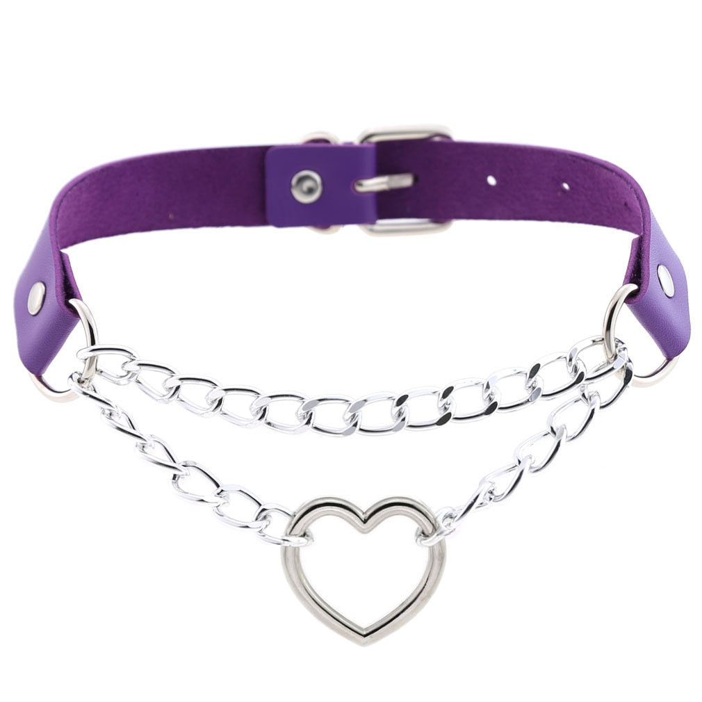 Heart Chain Choker