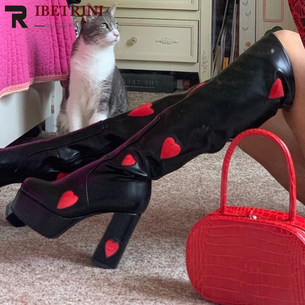 Heart Gogo Boots