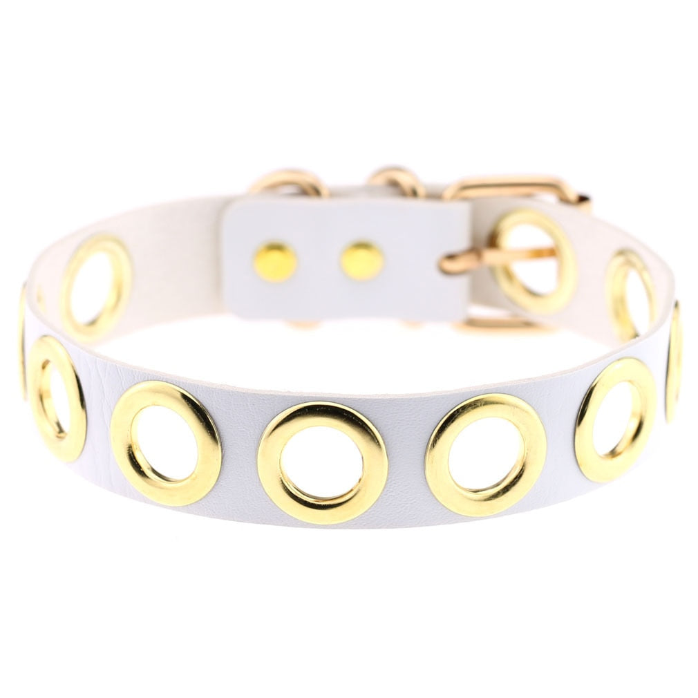 White Chain Chokers