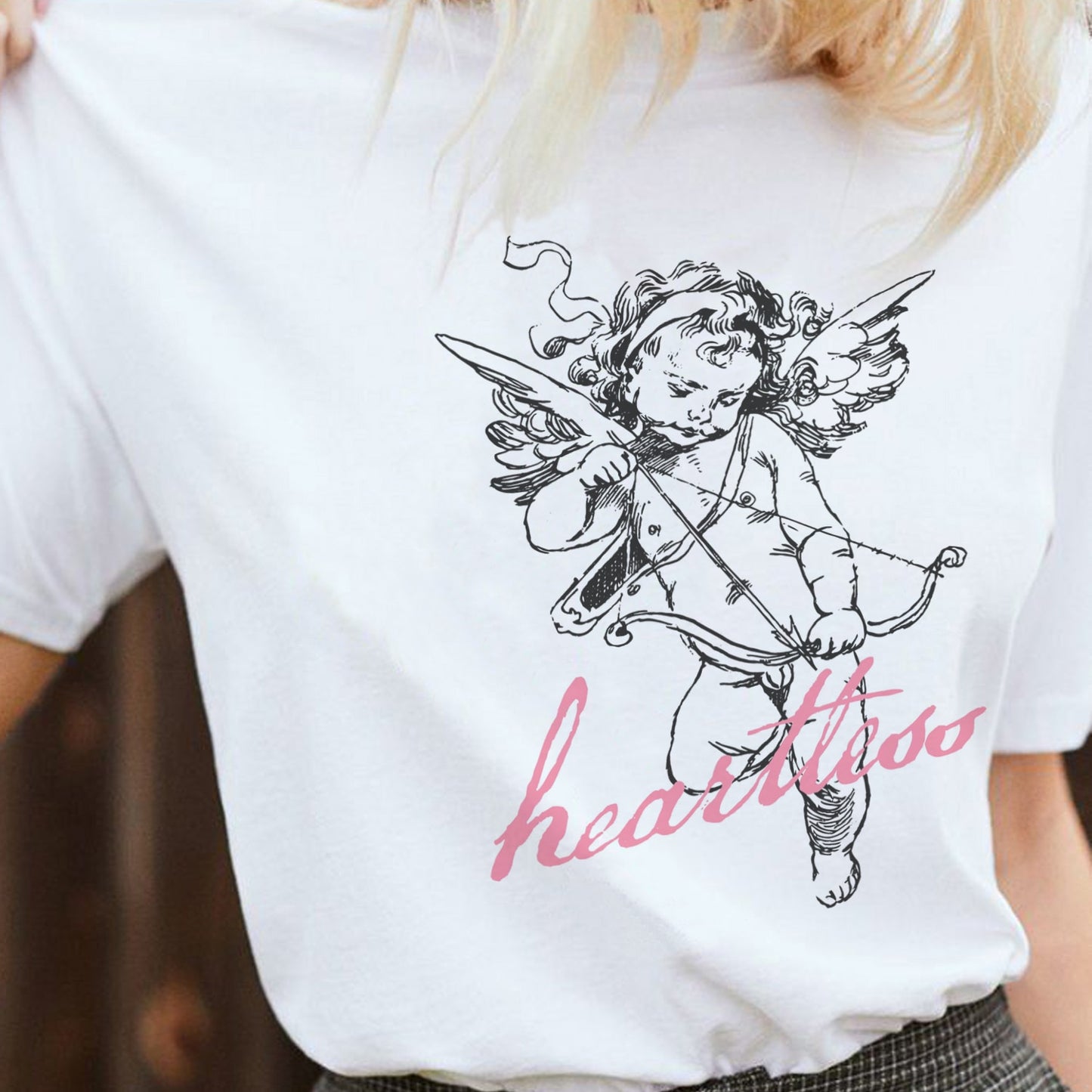 Angel Print T Shirt