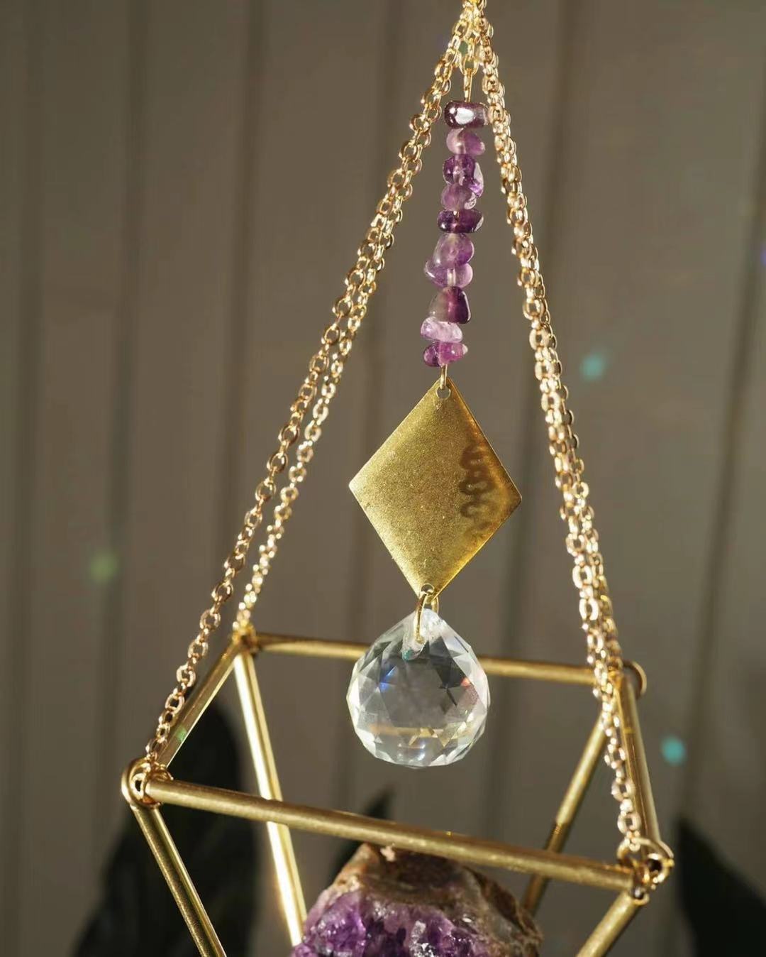 Amethyst Suncatcher