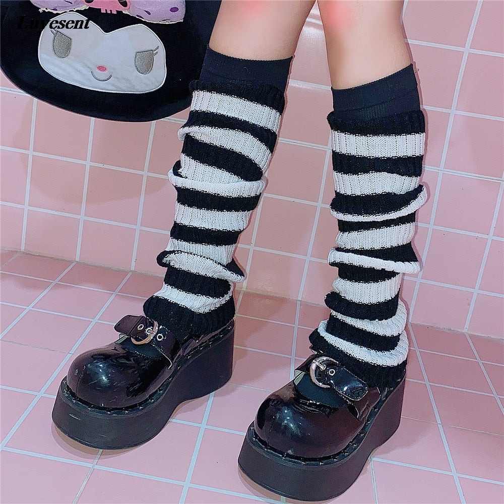 Striped Leg Warmers