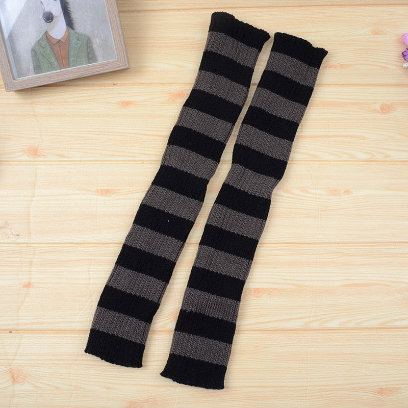 Striped Leg Warmers