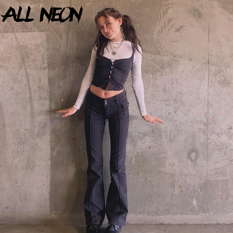 Low Waisted Slacks
