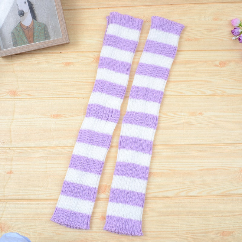 Striped Leg Warmers