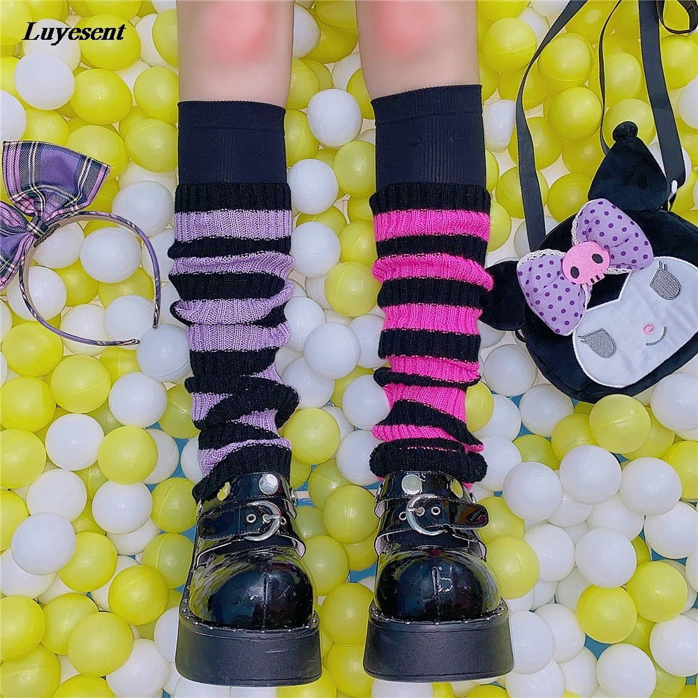 Striped Leg Warmers