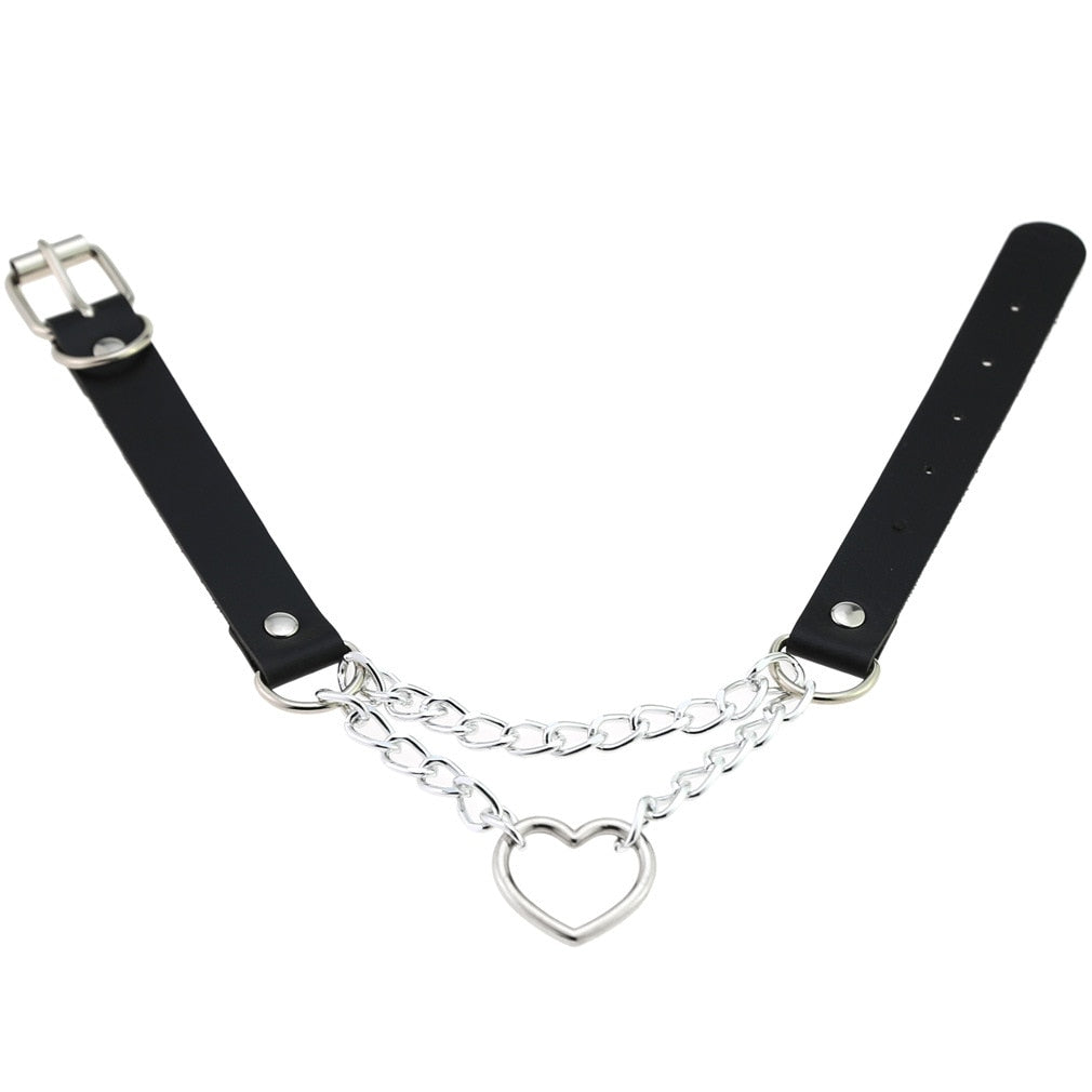 Heart Chain Choker