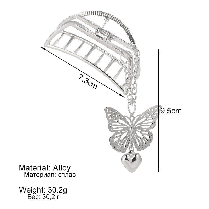 Metal Butterfly Clips