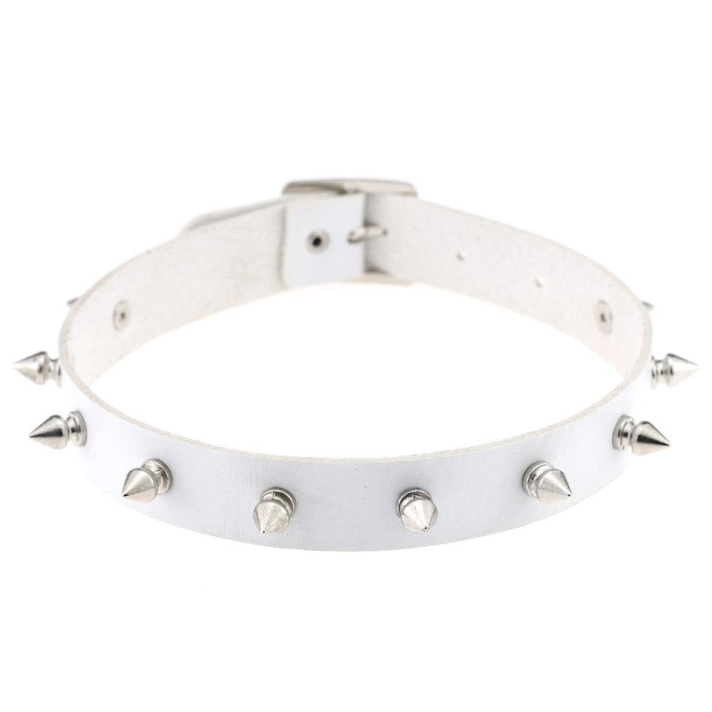 White Chain Chokers