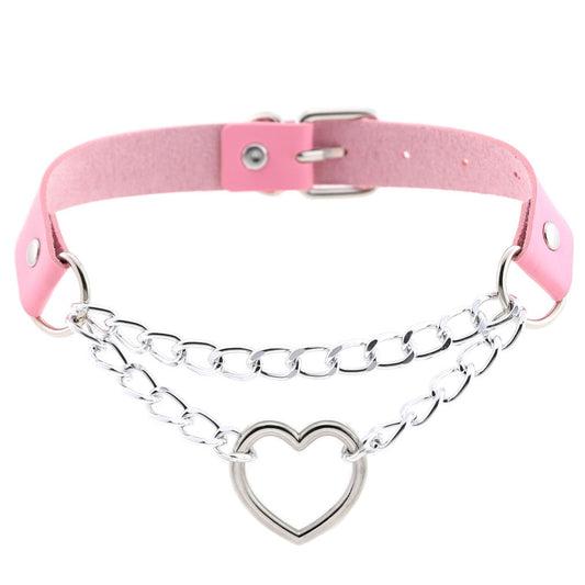 Heart Chain Choker