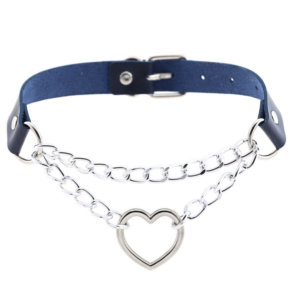 Heart Chain Choker
