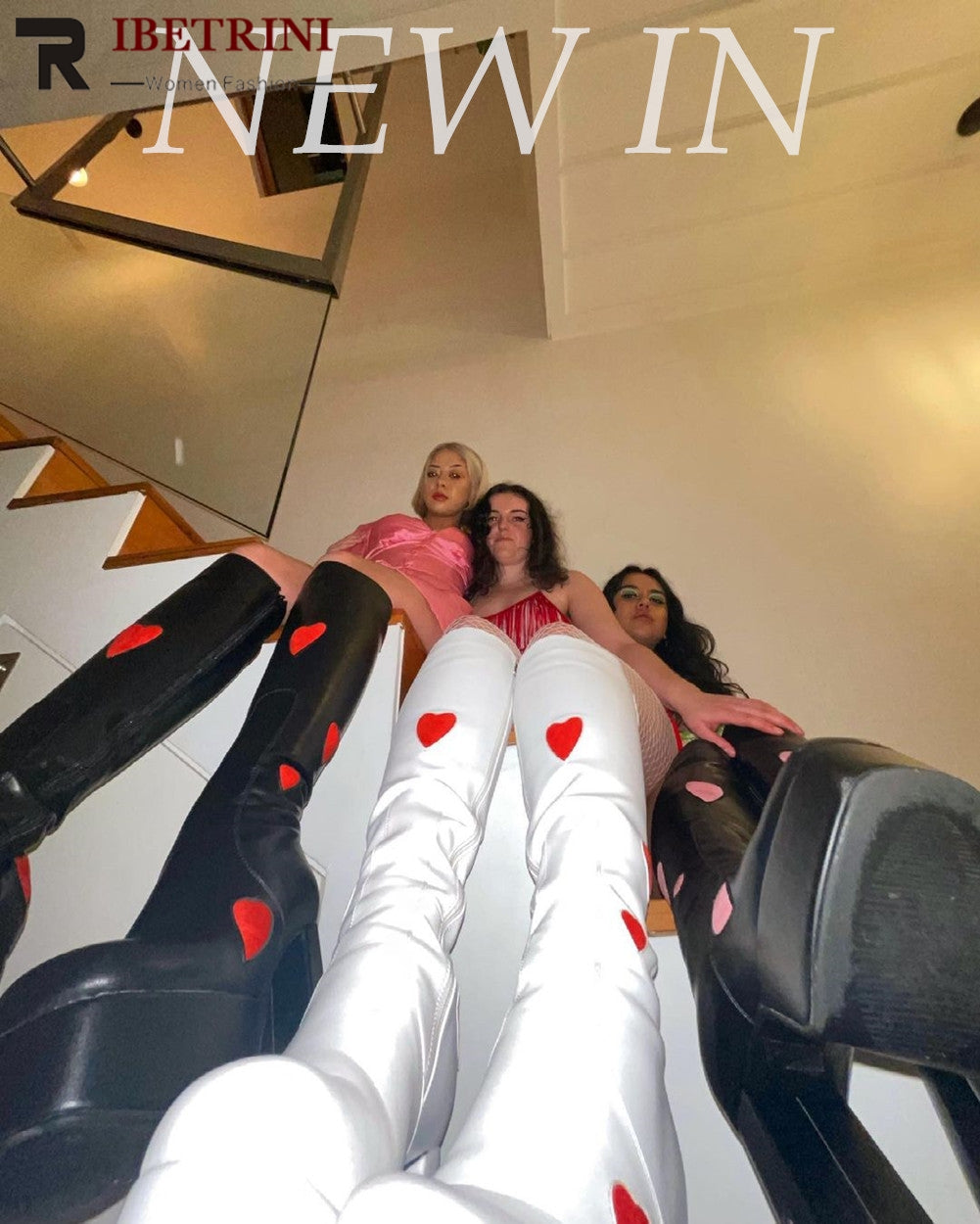 Heart Gogo Boots