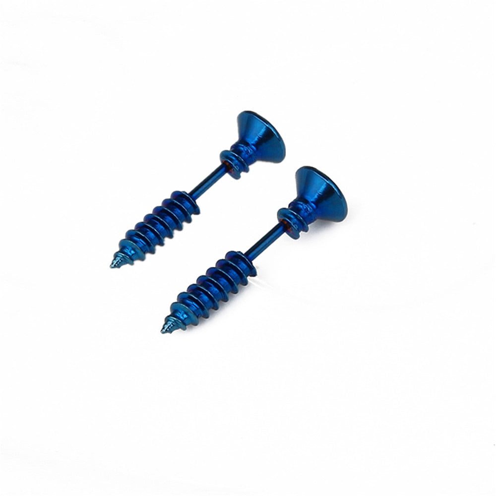 Screw Stud Earrings