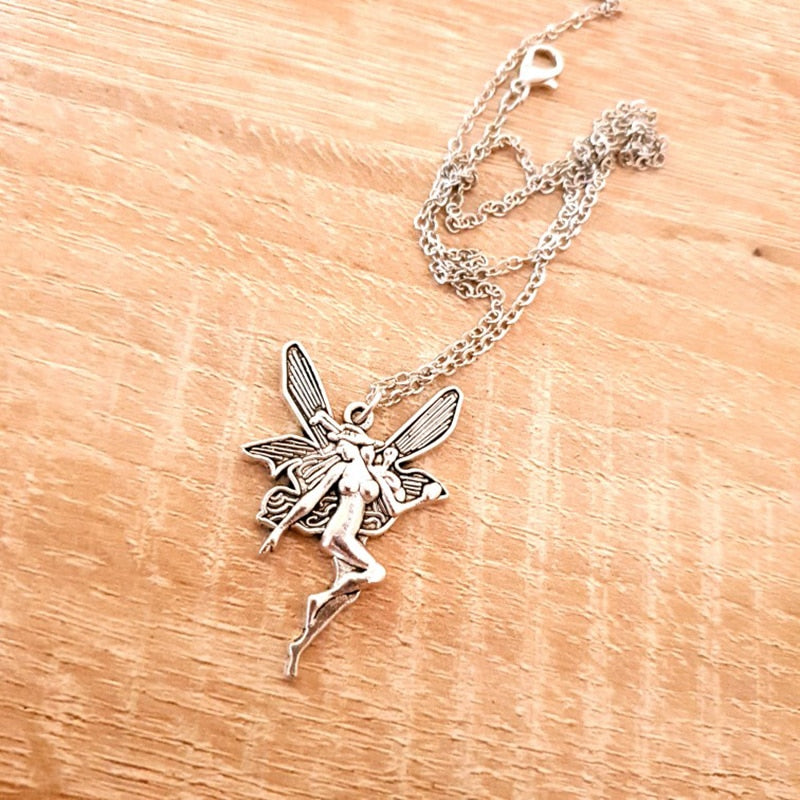 Silver Fairy Necklace
