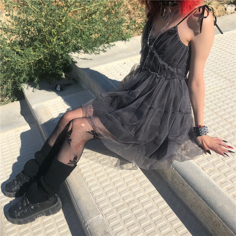 Tulle Mini Dress