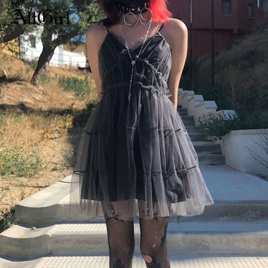 Tulle Mini Dress