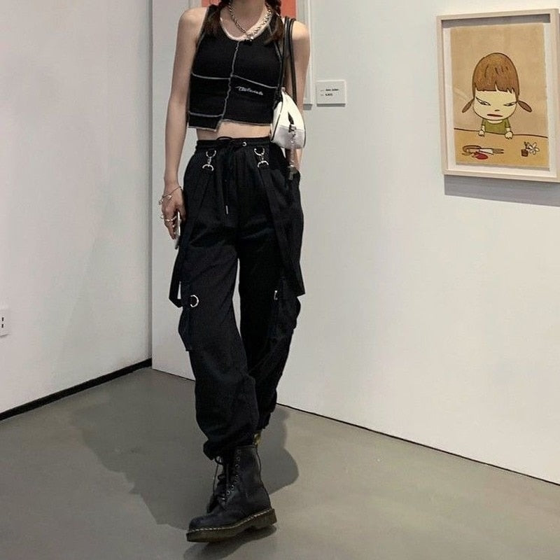 Black Cargo Pants