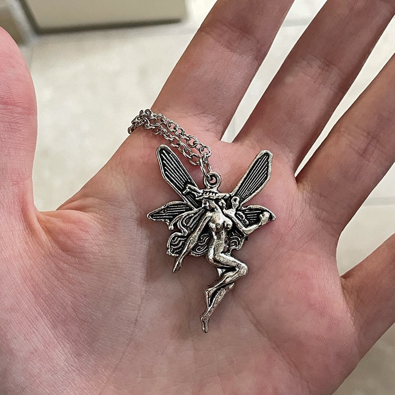 Silver Fairy Necklace