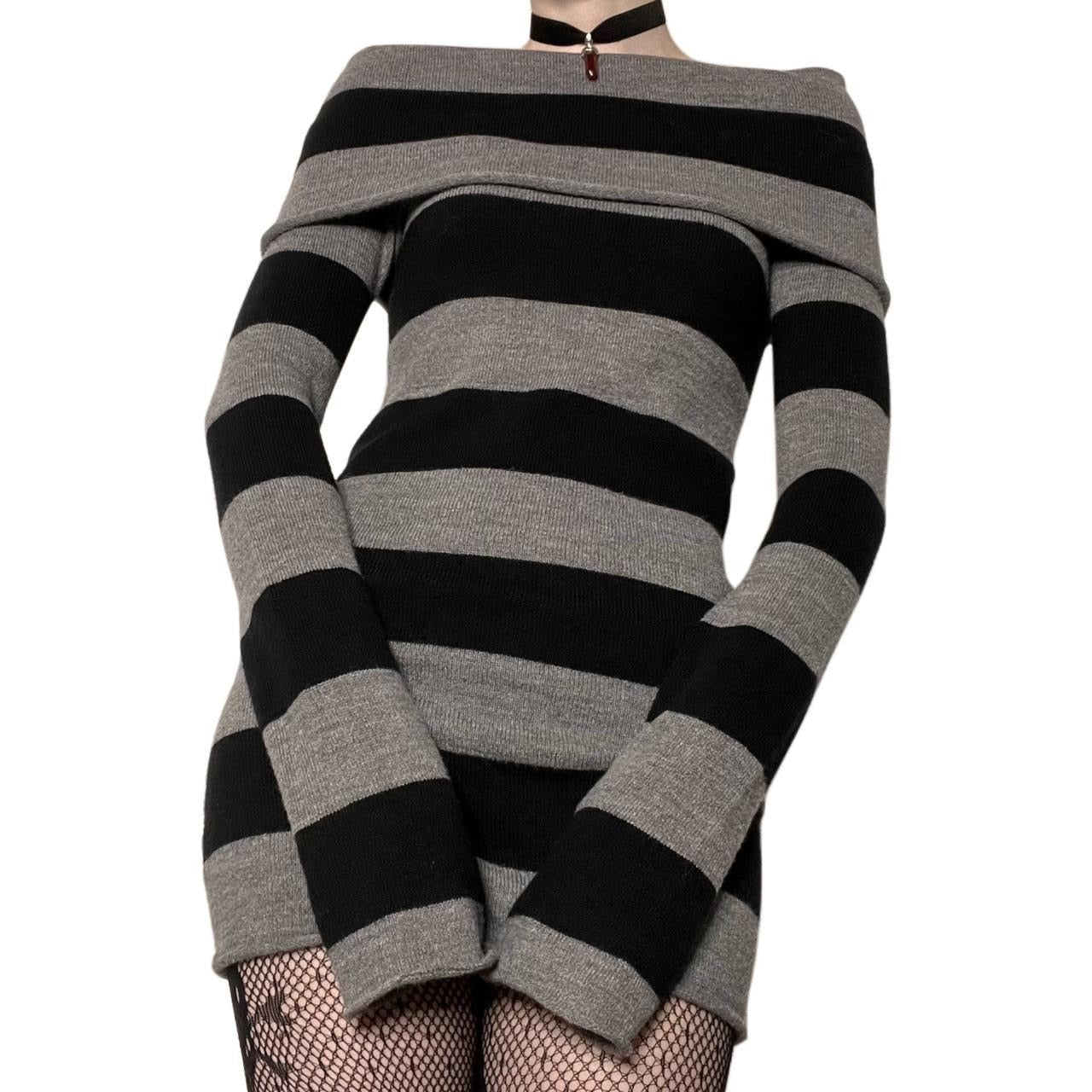 Striped Sweater Dress