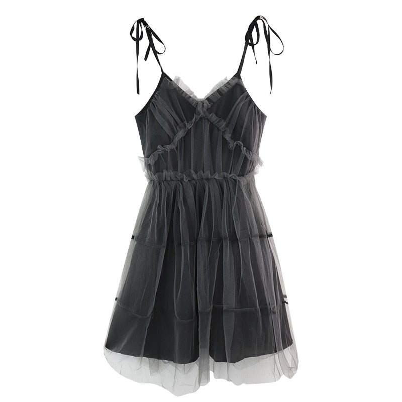 Tulle Mini Dress