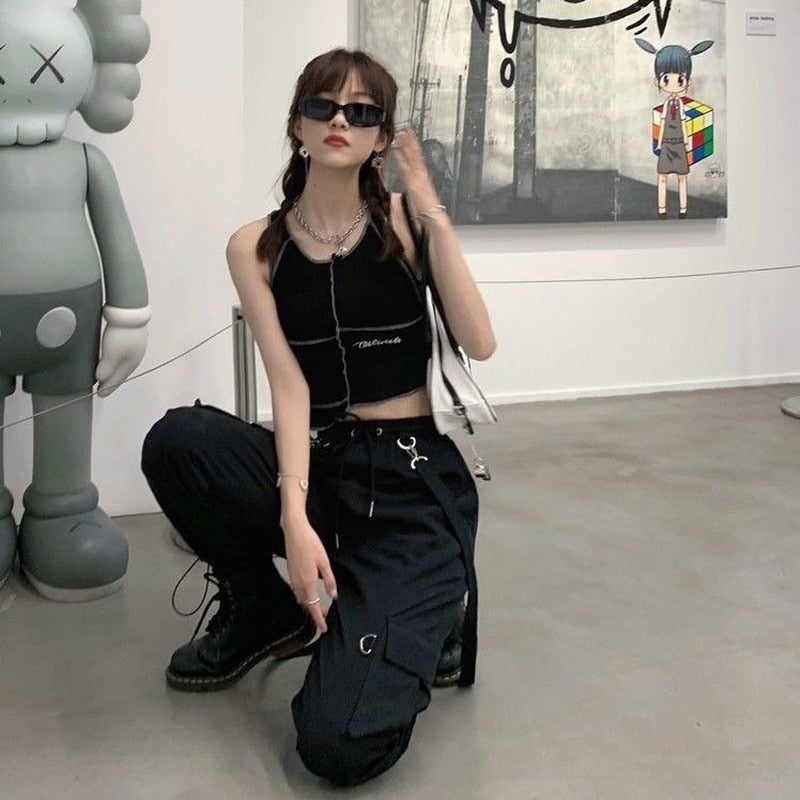 Black Cargo Pants