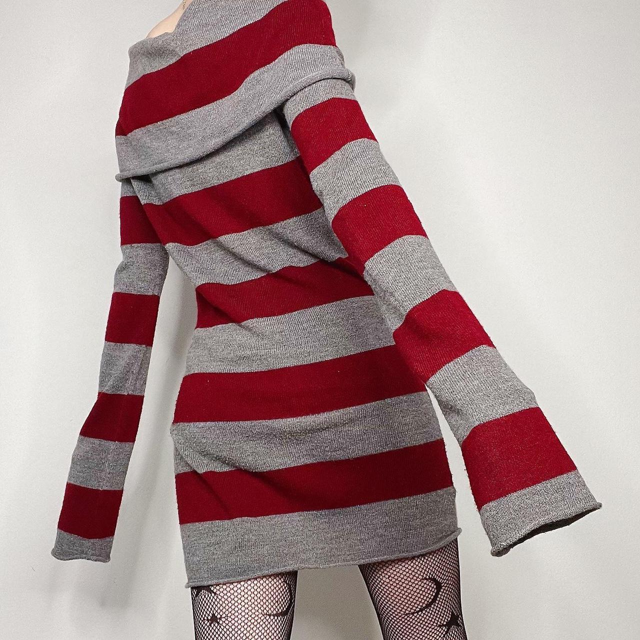 Striped Sweater Dress