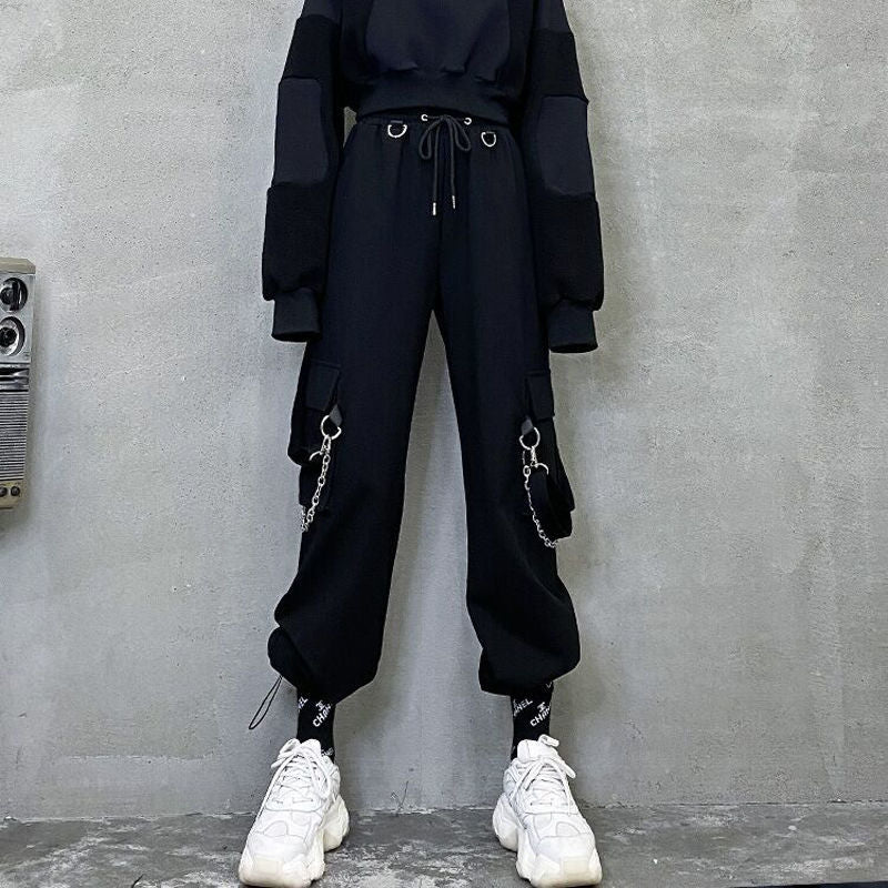 Black Cargo Pants