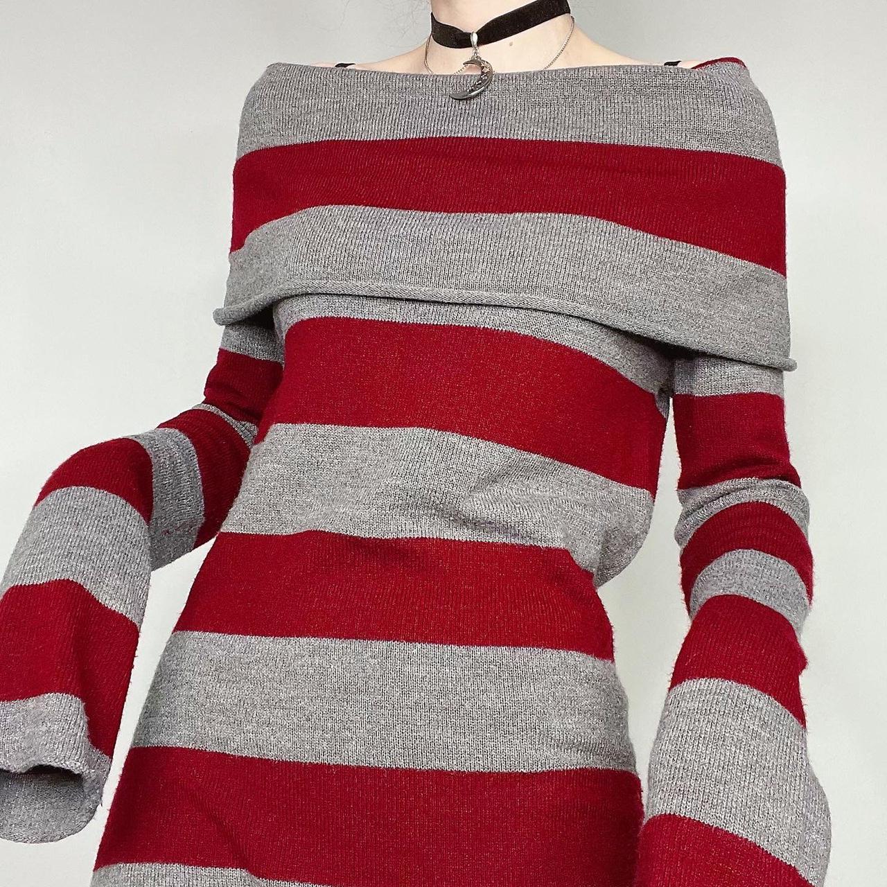 Striped Sweater Dress