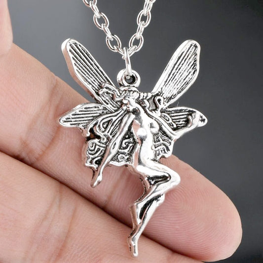 Silver Fairy Necklace