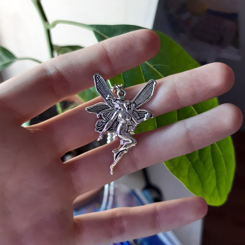 Silver Fairy Necklace