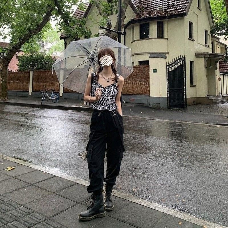 Black Cargo Pants