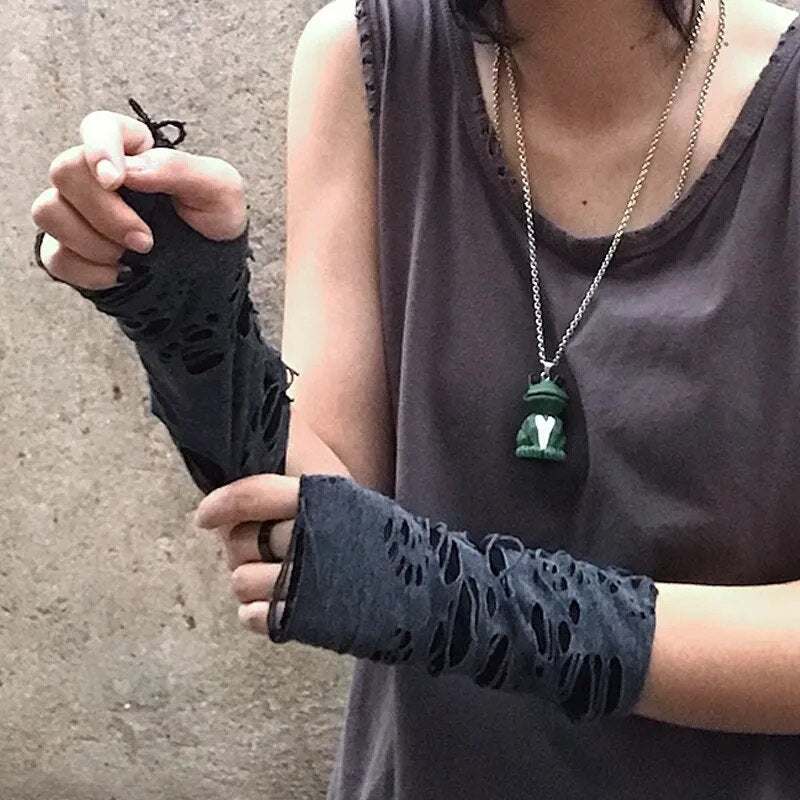Distressed Gloves