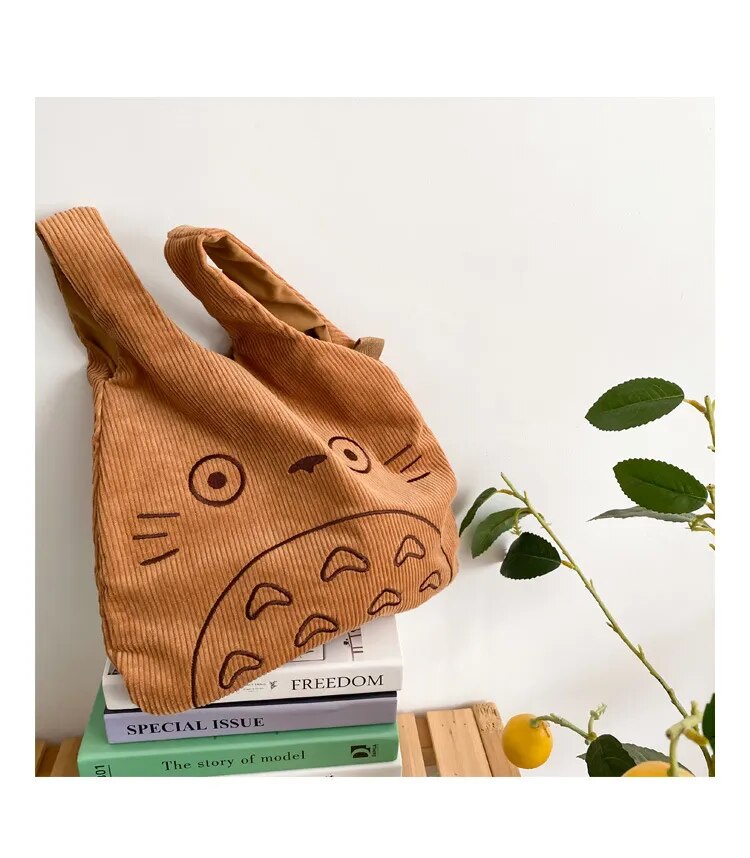 Totoro Cat Tote Bag