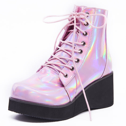 Wedge Booties