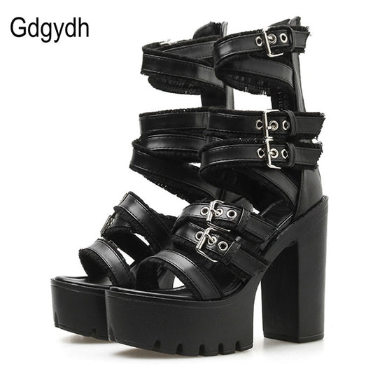 Heeled Gladiator Sandals