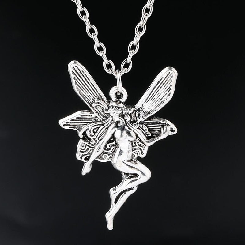 Silver Fairy Necklace